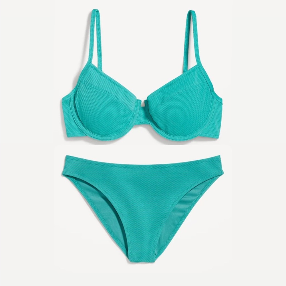 NWT Teal 2 Piece Swimsuit